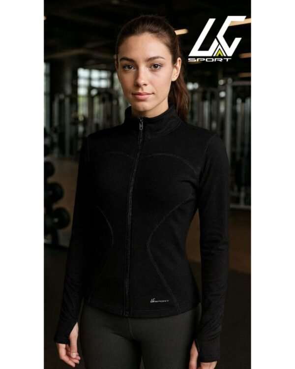 NEGRO CHAMARRA LICRA LYCSPORT