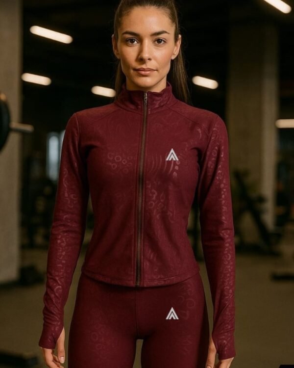 CHAMARRA LICRA GRABADA